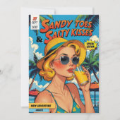Invitation Retro Couverture de la bande dessinée Tropical Bri (Devant)