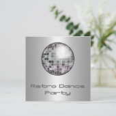 Invitation Retro Dance Party (Debout devant)
