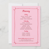 Invitation Retro Dernier Rodeo Cowgirl Bachelorette Partie (Dos)