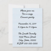 Invitation Retro Dinner Party (Dos)