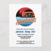 Invitation Retro Family Reunion (Devant)