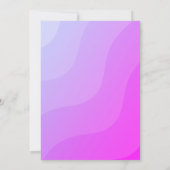 Invitation Retro Funky 80s 90s Disco Premier Anniversaire Pho (Dos)