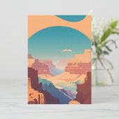 Invitation Retro - Grand Canyon (Debout devant)