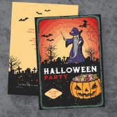 Invitation Retro Halloween