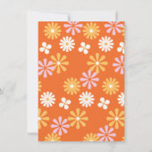 Invitation Retro Hippie 70's 60's Birthday Fest Party (Dos)