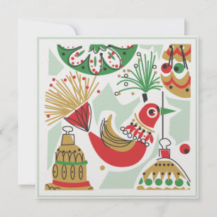 Invitation Retro Holiday Party