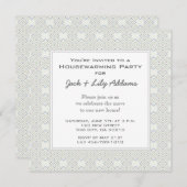 Invitation Rétro Houseclimate - Silver (Devant / Derrière)