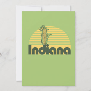 Invitation Retro Indiana