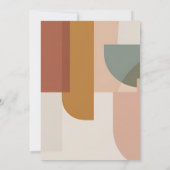 Invitation Retro-Inspired Mint & Orange Birthday (Dos)