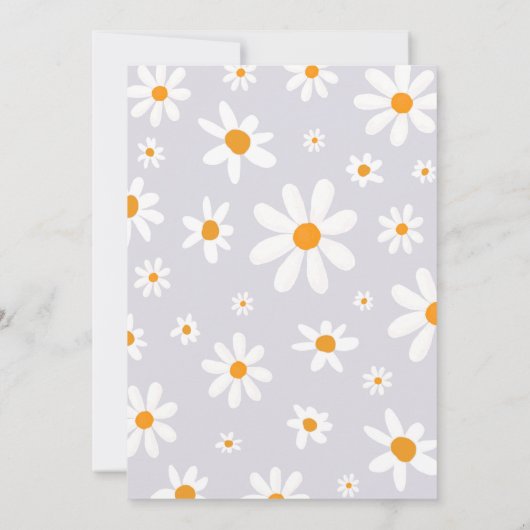 Invitation Retro Lumière violet première fête d'anniversaire  (Dos)