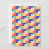 Invitation Retro Meilleur Grad Jamais Red Graduation Party (Dos)