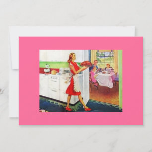 Invitation Rétro-ménagère