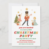 Invitation Retro Nutcracker Editable Christmas Party (Devant)