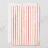 Invitation Retro Oh Quel Amusant Aquarelle Noël Arbre fête (Dos)