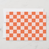 Invitation Retro One Happy Babe Photo Premier anniversaire (Dos)