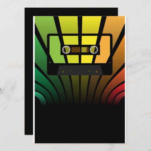 Invitation Rétro partie (Devant / Derrière)