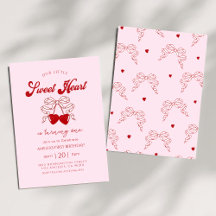 Rétro Petit amour Valentines Jour Anniversaire