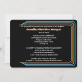 Invitation Retro Photo Graduation (Dos)