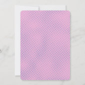 Invitation Retro Pink BachelorParty Vintage Sardine Poisson (Dos)