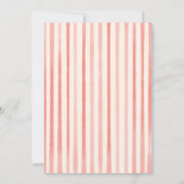 Invitation Retro Red Oh Quel Amusant Noël Fête du Père Noël (Dos)