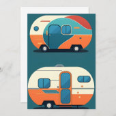 Invitation Rétro-remorque (Devant / Derrière)