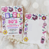 Invitation Retro Retour À La Discothèque Du Fête Des Années 9