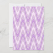 Invitation Retro Retour à la fête d'anniversaire des années 7 (Dos)