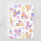 Invitation Retro Roller Skate Party (Dos)