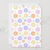 Invitation Retro Roller Sking Disco Anniversaire Fête (Dos)