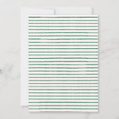 Invitation Retro Santa Christmas Party Whimsical Doodle (Dos)