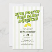 Invitation Retro She Found Her Main Squeeze Bridal Shower (Devant)