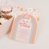Invitation Retro Six est un Vibe Rainbow 6e anniversaire