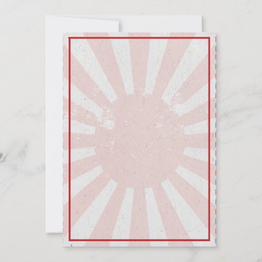 Invitation Retro Super 70's thème Muted Tones Mariage Invi (Dos)