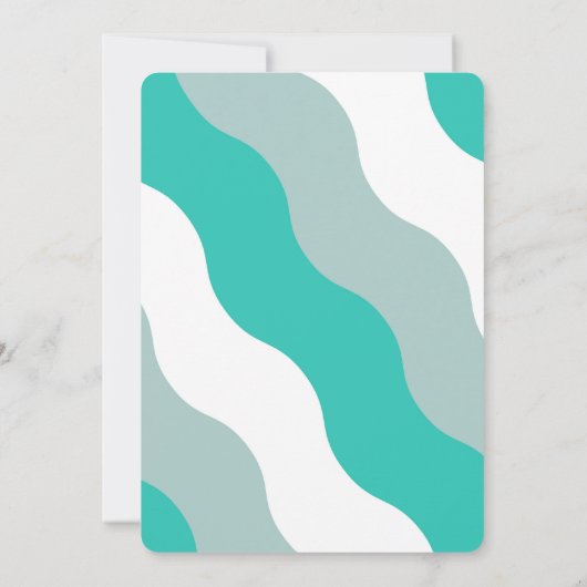 Invitation Retro Super bébé garçon douche (Dos)