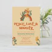 Invitation Retro Super de douche nuptiale (Debout devant)