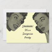 Invitation Retro Surprise Party 2 (Devant)