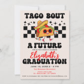 Invitation Retro Taco Bout A Graduation Fiesta Graduation (Devant)