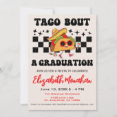 Invitation Retro Taco Bout A Graduation Fiesta Graduation (Devant)