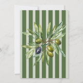 Invitation Retro Tini Un Baby shower Martini neutre pour les (Dos)