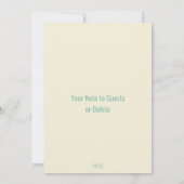 Invitation Retro Tropical Beach pour adultes fête d'anniversa (Dos)