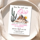 Invitation Retro Twin Girls Comment L'Occident A Été Un 1Er A