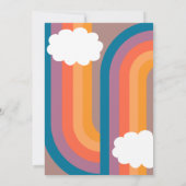 Invitation Retro Vibe 10e anniversaire (Dos)