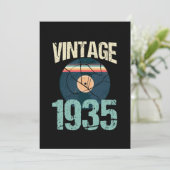 Invitation Rétro Vintage 1935 85 (Debout devant)