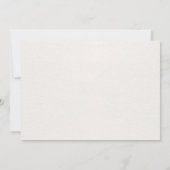 Invitation Retro Vintage Floral (Dos)