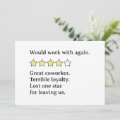 Invitation Rétroaction du collaborateur mixte - Points forts  (Debout devant)