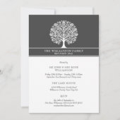 Invitation Retrouvailles familiales élégantes (Devant)