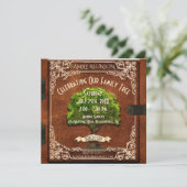 Invitation Retrouvailles familiales - Vintage (Debout devant)