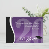 Invitation Retrouvailles personnalisables de 40 ans (Debout devant)