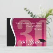 Invitation Retrouvailles personnalisables de 50 ans (Debout devant)