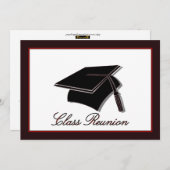 Invitation Retrouvailles scolaires Retrouvailles lycée (Devant / Derrière)